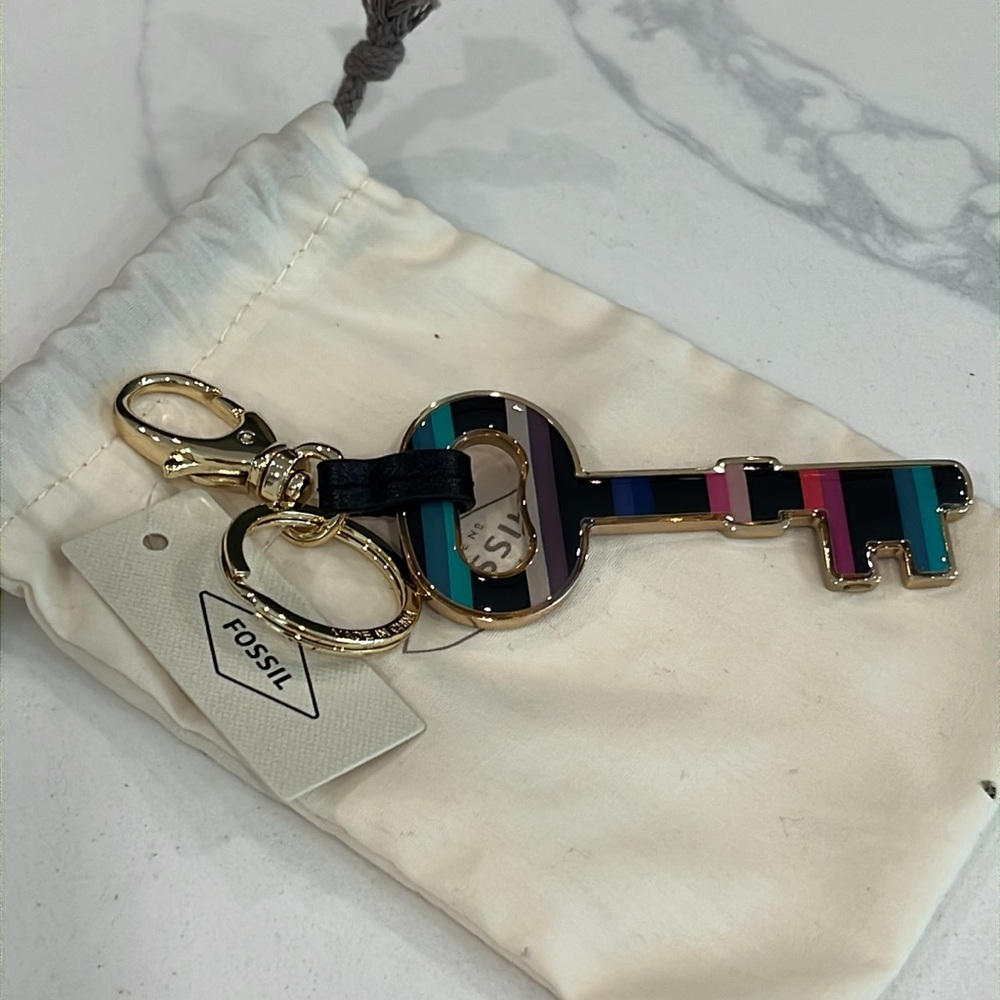Cute.๐๏ธ๐๏ธFOSSIL Key Chain - Picture 12 of 12